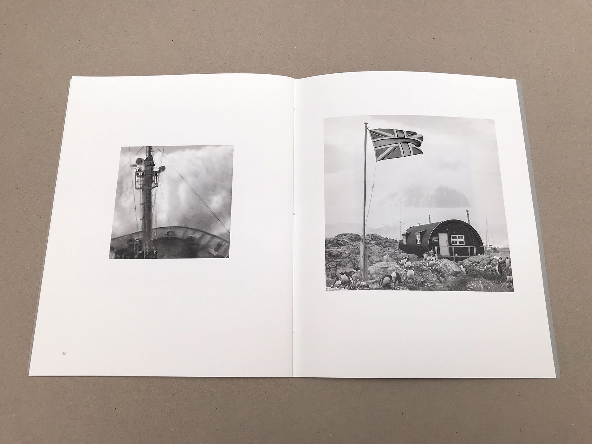 ON ICE - A monochrome photography book by Patrick Kaye